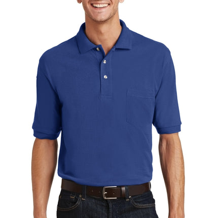 Port Authority ®  Heavyweight Cotton Pique Polo with Pocket.  K420P