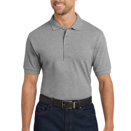 Port Authority ®  Heavyweight Cotton Pique Polo.  K420