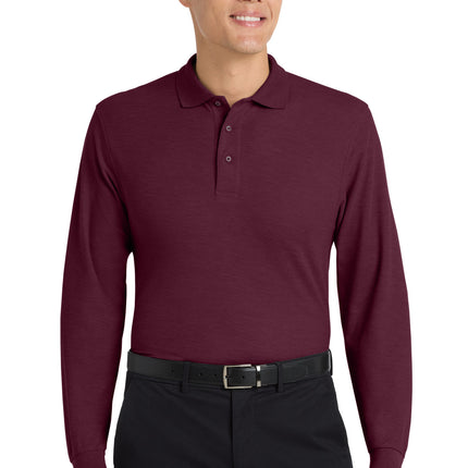 Port Authority ®  Silk Touch™ Long Sleeve Polo.  K500LS