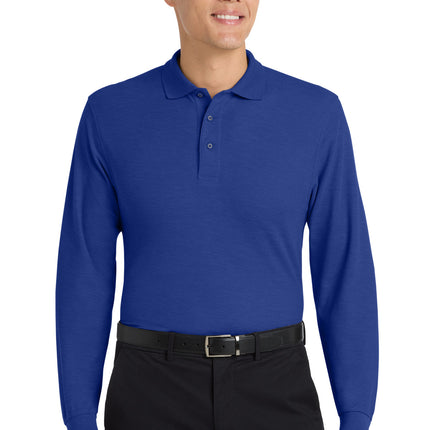 Port Authority ®  Silk Touch™ Long Sleeve Polo.  K500LS