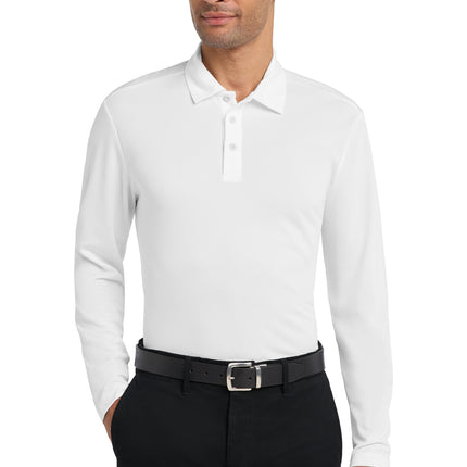 Port Authority ®  Silk Touch™ Performance Long Sleeve Polo. K540LS