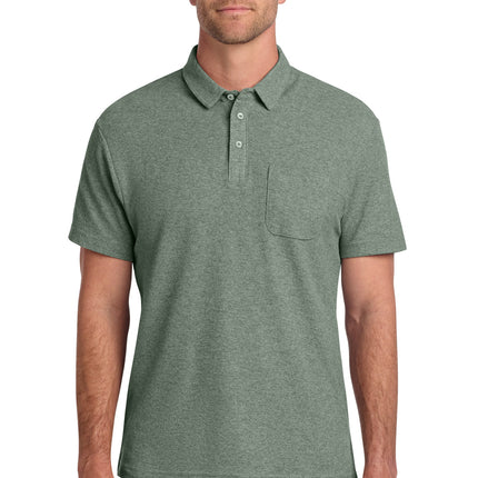Port Authority ®  C-FREE ®  Cotton Blend Pique Pocket Polo K868