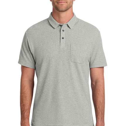 Port Authority ®  C-FREE ®  Cotton Blend Pique Pocket Polo K868