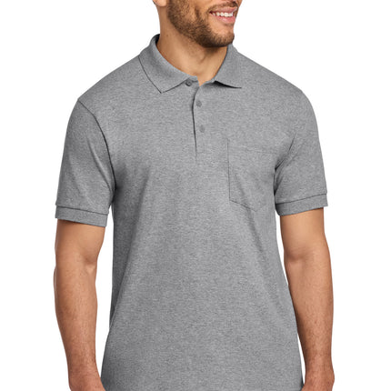 Port & Co ™  Core Blend Jersey Knit Pocket Polo. KP55P