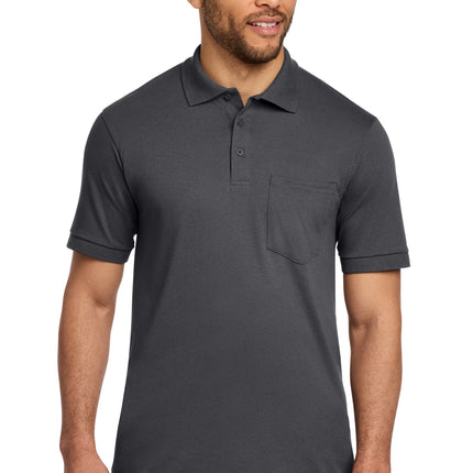 Port & Co ™  Core Blend Jersey Knit Pocket Polo. KP55P
