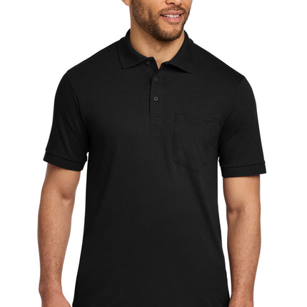 Port & Co ™  Core Blend Jersey Knit Pocket Polo. KP55P