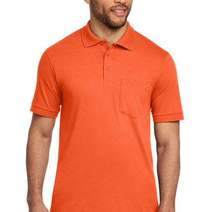 Port & Co ™  Core Blend Jersey Knit Pocket Polo. KP55P