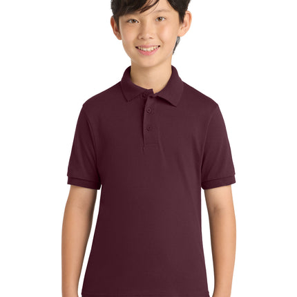 Port & Co ™  Youth Core Blend Jersey Knit Polo. KP55Y