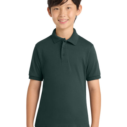 Port & Co ™  Youth Core Blend Jersey Knit Polo. KP55Y