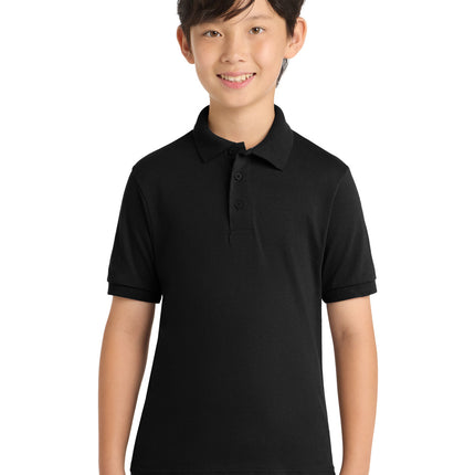 Port & Co ™  Youth Core Blend Jersey Knit Polo. KP55Y
