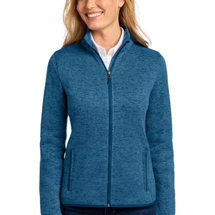 Port Authority ®  Women's Sweater Fleece Jacket. L232