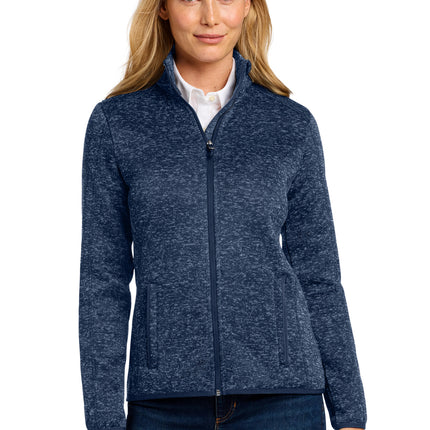 Port Authority ®  Women's Sweater Fleece Jacket. L232