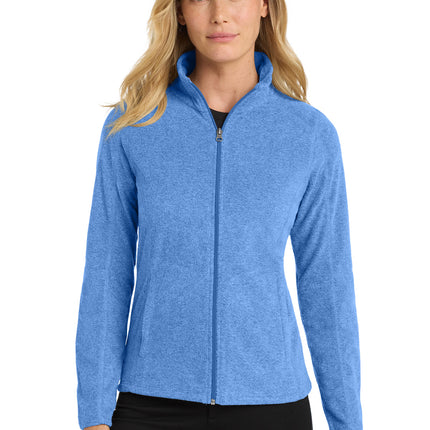 Port Authority ®  Women's Heather Microfleece Full-Zip Jacket. L235