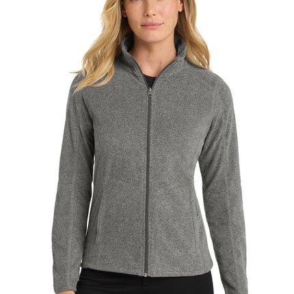 Port Authority ®  Women's Heather Microfleece Full-Zip Jacket. L235
