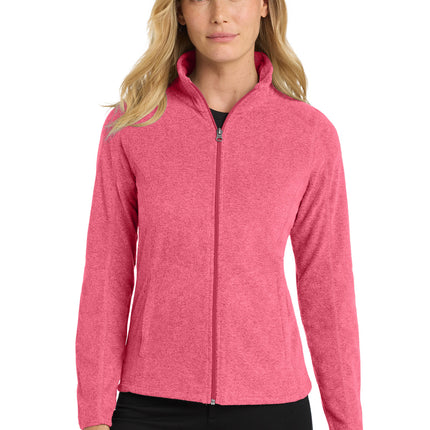 Port Authority ®  Women's Heather Microfleece Full-Zip Jacket. L235