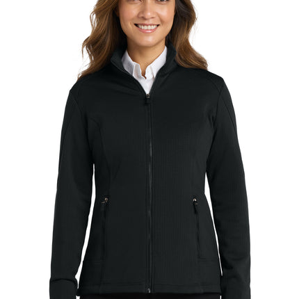 Port Authority  ®  Women's Grid Fleece Jacket. L239
