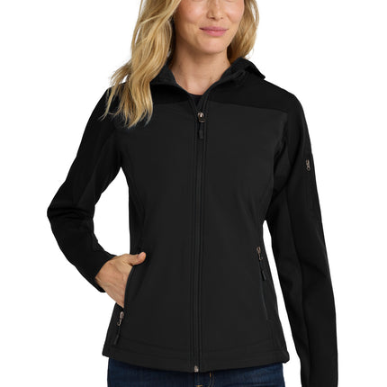 Port Authority ®  Women's Hooded Core Soft Shell Jacket. L335