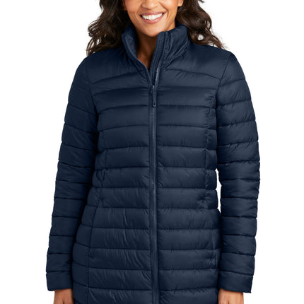 Port Authority ®  Women's Horizon Puffy Long Jacket L365