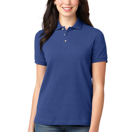 Port Authority ®  Women's Heavyweight Cotton Pique Polo.  L420