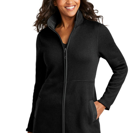 Port Authority ®  Women's Arc Sweater Fleece Long Jacket L425