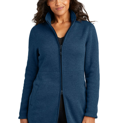 Port Authority ®  Women's Arc Sweater Fleece Long Jacket L425
