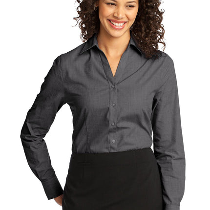 Port Authority ®  Women's Crosshatch Easy Care Shirt. L640