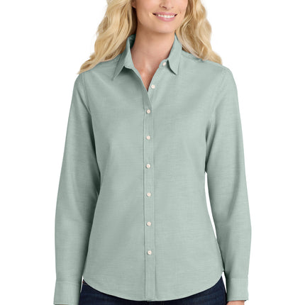 Port Authority ®  Women's SuperPro ™  Oxford Shirt. L658