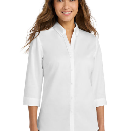 Port Authority ®  Women's 3/4-Sleeve SuperPro ™  Twill Shirt. L665