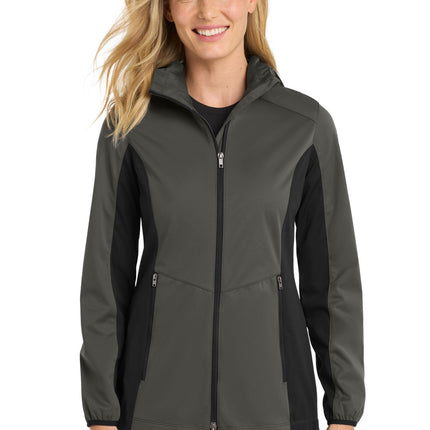 Port Authority ®  Women's Active Hooded Soft Shell Jacket. L719