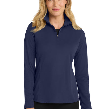 Port Authority ®  Women's Pinpoint Mesh 1/2-Zip . L806