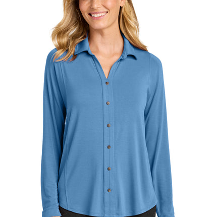 Port Authority ®  Women's Luxe Knit Button Tunic LK5602