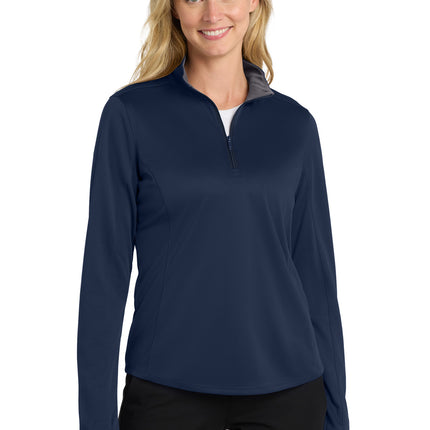 Port Authority  ®  Women's Silk Touch  ™  Performance 1/4-Zip LK584