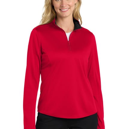 Port Authority  ®  Women's Silk Touch  ™  Performance 1/4-Zip LK584