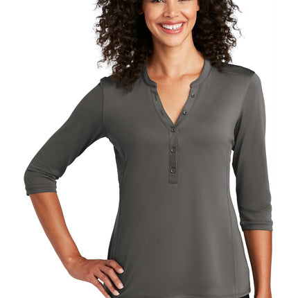 Port Authority  ®   Women's UV Choice Pique Henley LK750