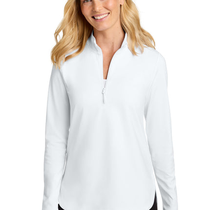 Port Authority ®  Women's C-FREE ®  Double Knit 1/4-Zip LK880