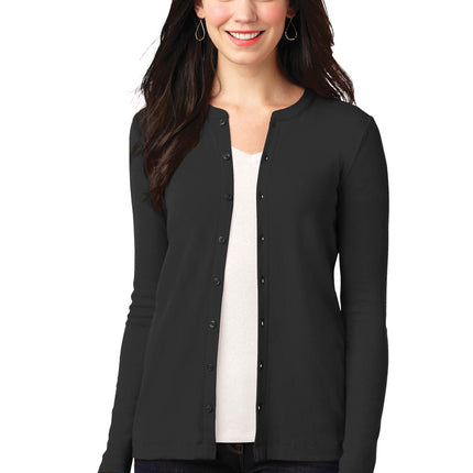 Port Authority ®  Women's Concept Stretch Button-Front Cardigan. LM1008