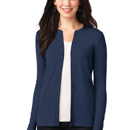 Port Authority ®  Women's Concept Stretch Button-Front Cardigan. LM1008