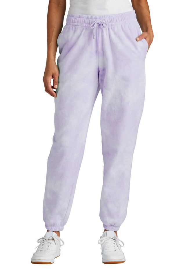 Port & Co ™  Women's Beach Wash ®  Cloud Tie-Dye Sweatpant LPC140P