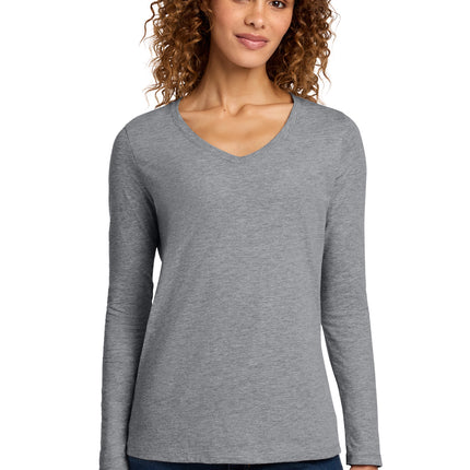 Port & Co ™  Women's Long Sleeve Fan Favorite V-Neck Tee. LPC450VLS
