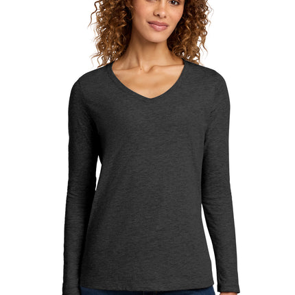 Port & Co ™  Women's Long Sleeve Fan Favorite V-Neck Tee. LPC450VLS