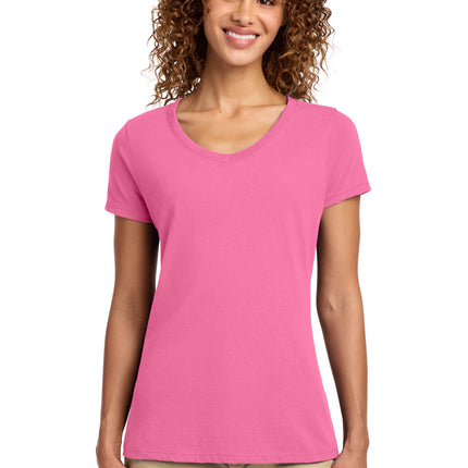 Port & Co ™  Women's Fan Favorite V-Neck Tee. LPC450V