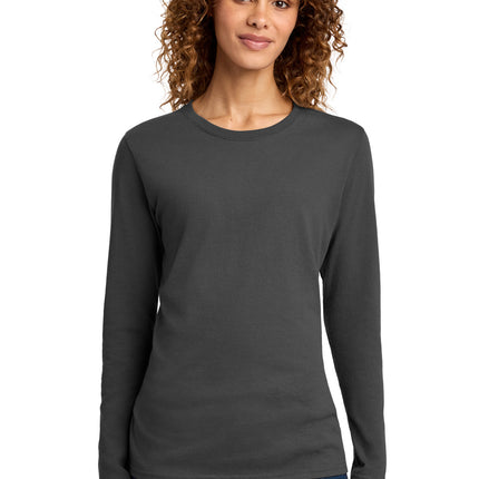Port & Co ™  Women's Long Sleeve Core Cotton Tee. LPC54LS