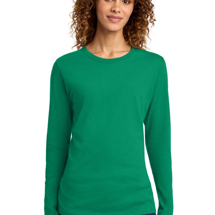 Port & Co ™  Women's Long Sleeve Core Cotton Tee. LPC54LS