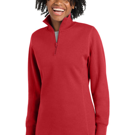 Sport-Tek ®  Women's 1/4-Zip Sweatshirt. LST253