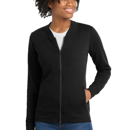Sport-Tek  ®  Women's Lightweight French Terry Bomber LST274