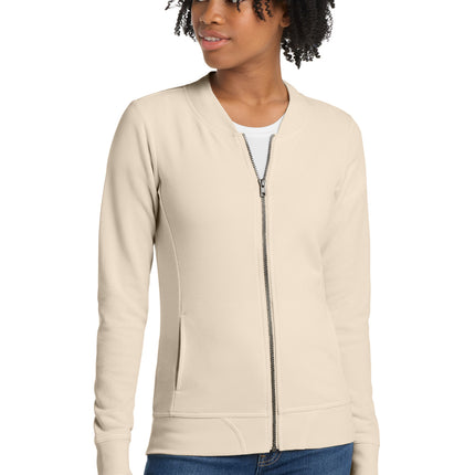 Sport-Tek  ®  Women's Lightweight French Terry Bomber LST274