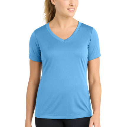 Sport-Tek ®  Women's PosiCharge ®  Competitor™ V-Neck Tee. LST353