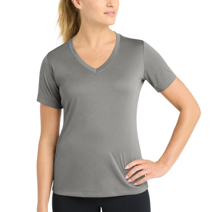 Sport-Tek ®  Women's PosiCharge ®  Competitor™ V-Neck Tee. LST353