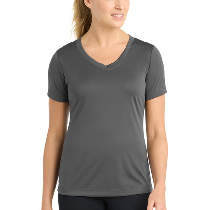 Sport-Tek ®  Women's PosiCharge ®  Competitor™ V-Neck Tee. LST353