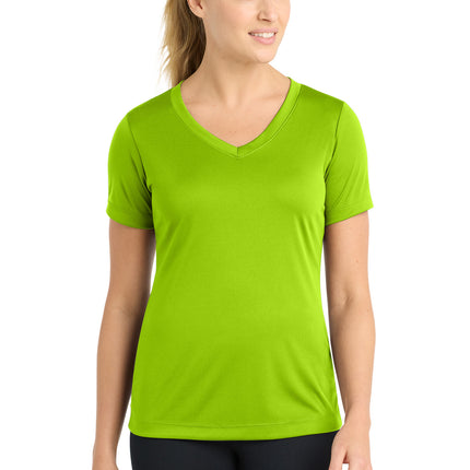 Sport-Tek ®  Women's PosiCharge ®  Competitor™ V-Neck Tee. LST353